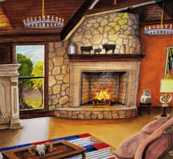 Robert Meyer "Great Room Scene"