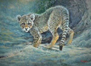 Pat Edep "Little Deb" Oil/Acrylic, $600