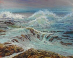 Pat Edep"Storm At Sea Danny's Watch"