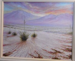 Pat Edep "Shifting Sands Framed2"