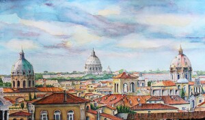 Hedi Roethel "Roman Rooftops"