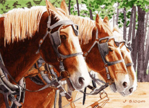 Julian Bloom "Horse Team"