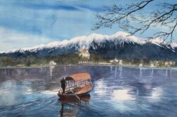 Amy Lin "Bled Lake, Slovenia"