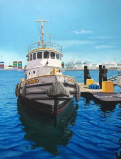 Tony Podue "Angels Gate Tugboat"