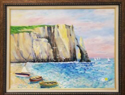 Dolores Youseff "The Cliffs at Etretat"