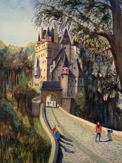 Hedi Roethel "Burg Eltz, Germany"