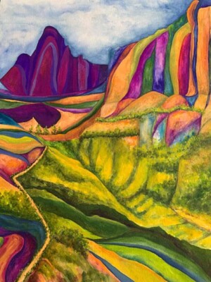 Irene Williams "Colorful Canyon"