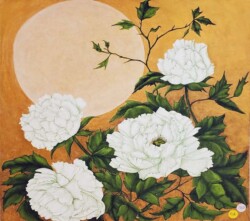 Irene Williams "Moonlight Peonies"