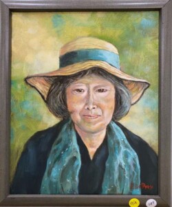Pat Edep "Yong in a Straw Hat"