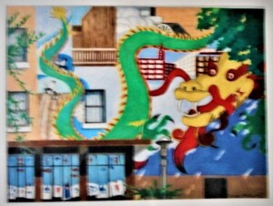 Ruth Arthur "Year of the Dragon" Pencil Painting Honorable Mention