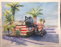 Sandy Winkler "Mothers Tavern, Sunset Beach"