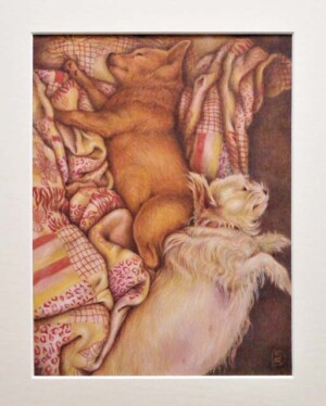 Susan R Donze "Still Life with Puppies"