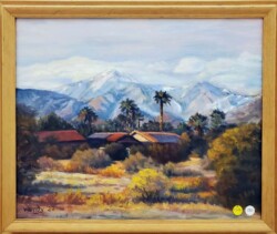 Wendy Hultquist "Evening Light in the Desert"