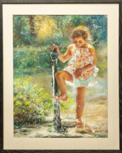 Bienvenido Sibug "Washing My Feet" Other Media, $1200