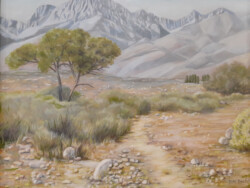 Dona McBride "Whitney Portal" Oil/Acrylic, $300