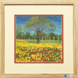 Frank Mankowski "Flowers in the Pasture" Oil/Acrylic, NFS