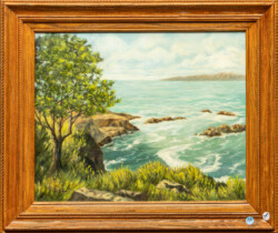 Helane Todd "Mystic Cove" Oil/Acrylic, POR