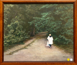 Mary McGlasson "Path to Oxshott" Oil/Acrylic, POR