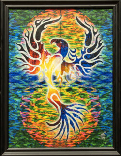 Robert Ball "Spiritual Phoenix" Digital Image, $250
