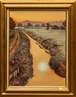 Robert Meyer "Dawn" Oil/Acrylic, $700