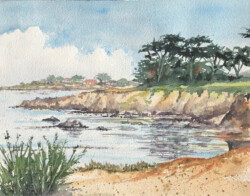 Sandy Winkler "Pacific Grove" WaterColor, NFS
