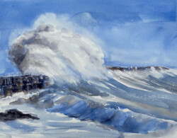 Alix Sullivan "After the Storm" Watercolor, NFS