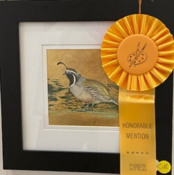 Jean McAlister "Quail #1" Other Media, $300