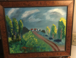 Lorena Sikorski "The Long Road Home" Oil/Acrylic, NFS