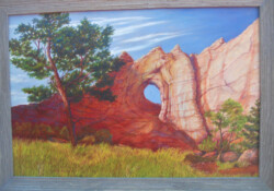 Robert Meyer "Arches National Park #1" Oil/Acrylic, $1300