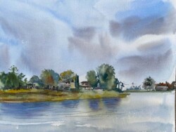 Alexandra Sullivan "Is Rain in the Forecast?" Watercolor NFS