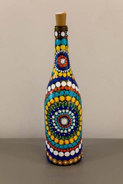 Elizabeth Kennedy "Bottle Dot Art" 3-D NFS
