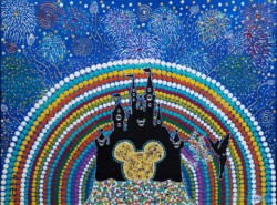 Elizabeth Kennedy "Celebration" Oil/Acrylic NFS