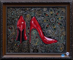 Elizabeth Kennedy "Fireworks" Oil/Acrylic NFS