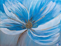 Elizabeth Kennedy "Touches of Gold" Watercolor NFS