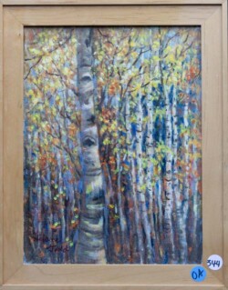 Helene Todd "Birch Forest" Oil/Acrylic POR