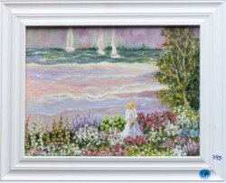 Helene Todd "Sun and Sea" Oil/Acrylic POR