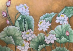 Irene Williams "Dancing Lilies" Other Media $300