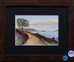 Linda Nassif "Aliso Summit Trail" Watercolor $250