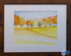 Linda Nassif "Morning" Watercolor $350