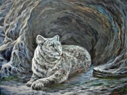 Pat Edep "New Day in Nepal" Oil/Acrylic $500