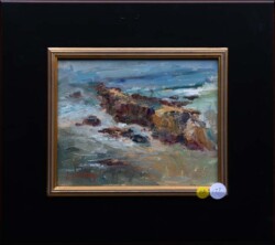 Sandi Candiotty "Heisler Park Laguna Beach" Oil/Acrylic $595
