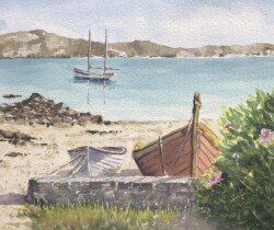 Sandy Winkler "Iona Skye" Watercolor NFS