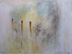 Wasantha Gunasinghe "Flowing Brown" $1,800