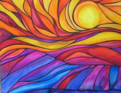 Irene Williams "Fire in the sky"