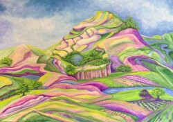 Irene Williams "Pastel Mountains"