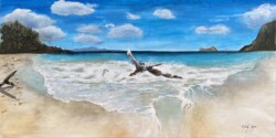 Kathleen Smalley "Waimanalo Beach, Oahu"