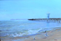 Pat Edep "Seal Beach on a Clear Day"
