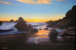 Tony Podue "Big Sur Sunset"