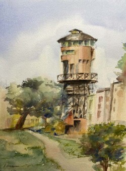 Alexandra Sullivan -"Sunset Beach Tower"