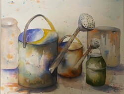 Alice Sioson "Watering Cans"